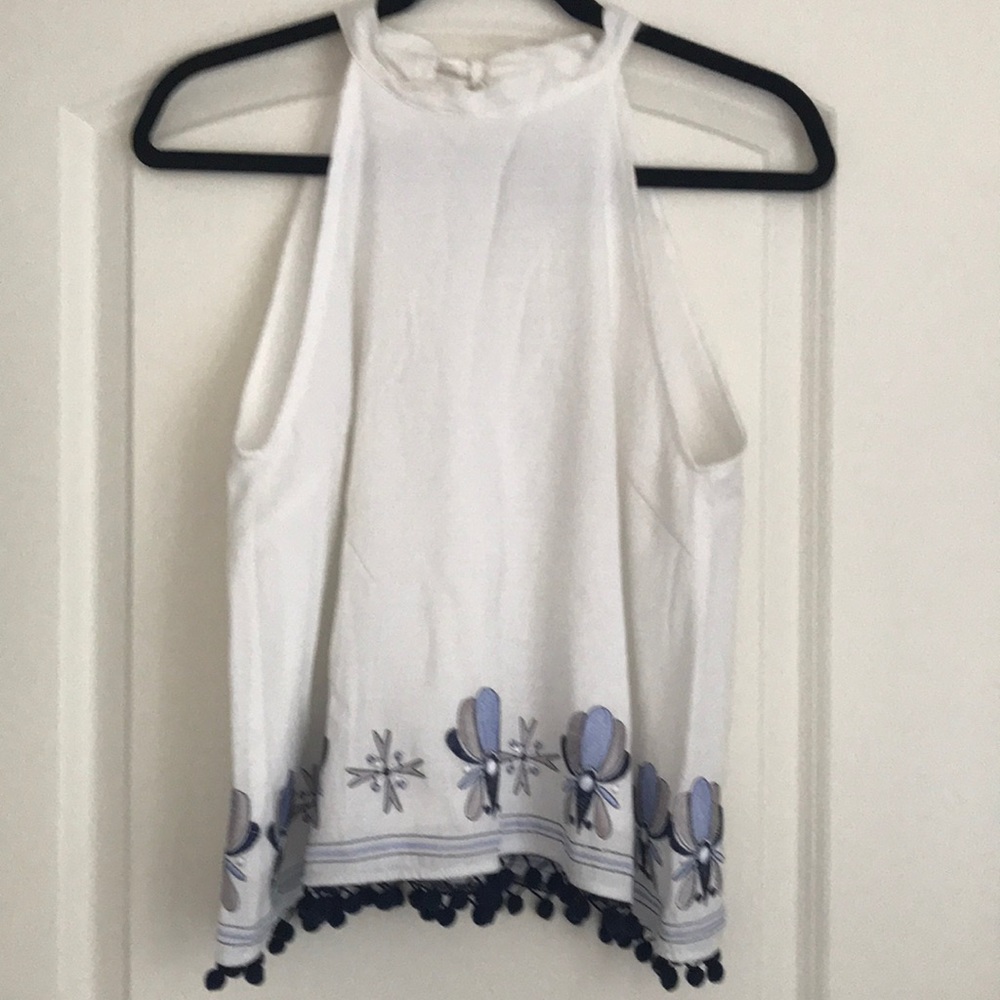 Flowy White Tank Top
